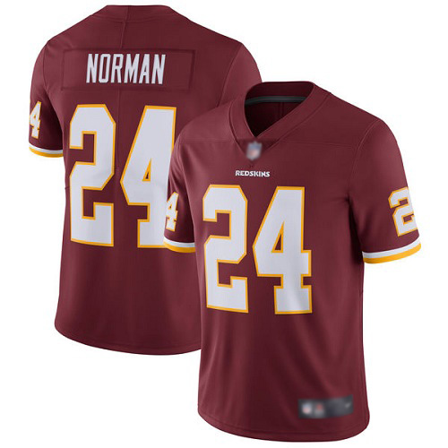 Washington Redskins Limited Burgundy Red Men Josh Norman Home Jersey NFL Football #24 Vapor->washington redskins->NFL Jersey